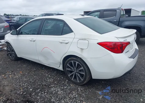 2017 Toyota Corolla Se from USA, damaged, VIN 2T1BURHE6HC842599